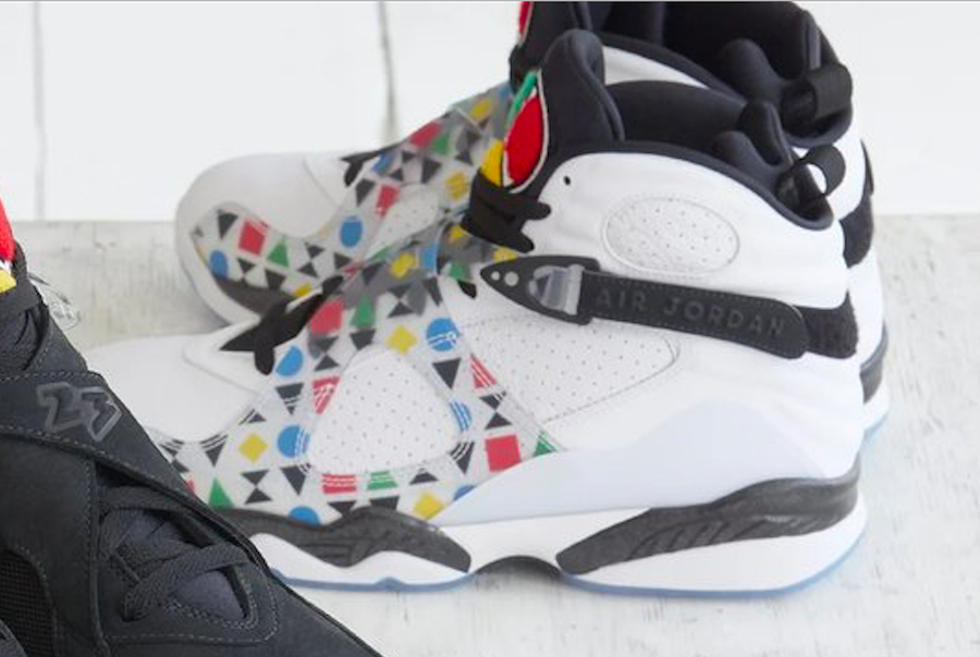 Air Jordan 8 Quai 54 Friends and Family in White