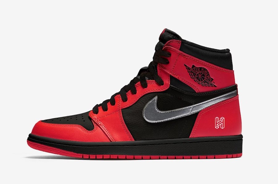 air jordan 1 black gym red 2020