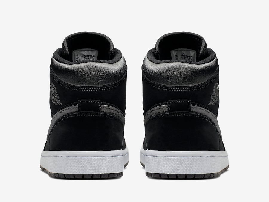 Air Jordan 1 Mid Black Grey 852542-012 Release Info