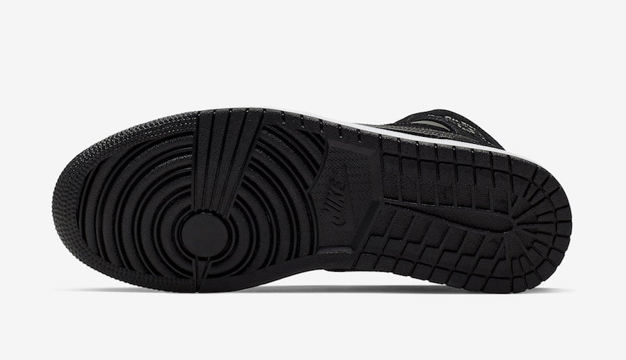 Air Jordan 1 Mid Black Grey 852542-012 Release Info