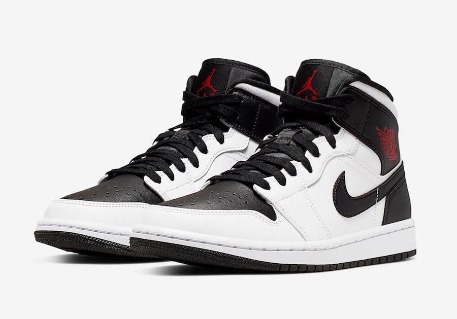 air jordan 1 black and red and white