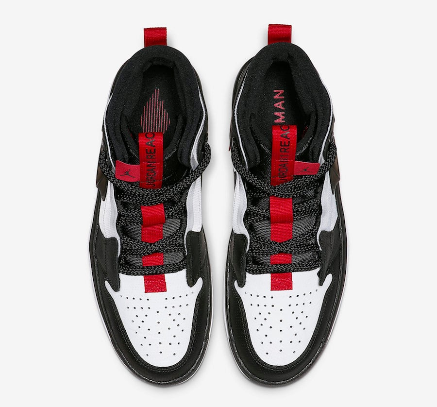Air Jordan 1 High React White Black Red AR5321-016 Release Date Info