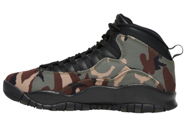 jordan 10 woodland camo
