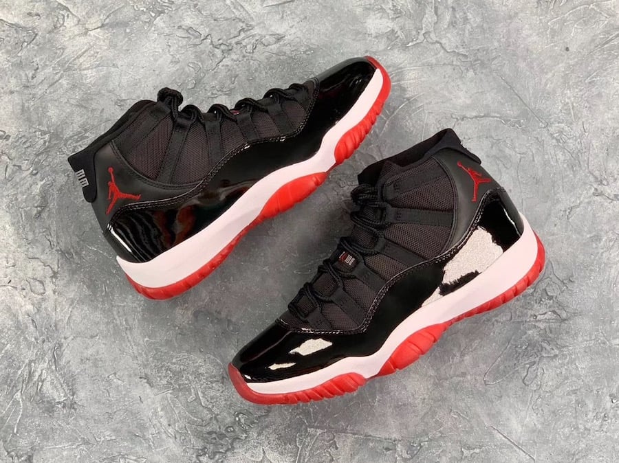 black and red 11 jordans release date
