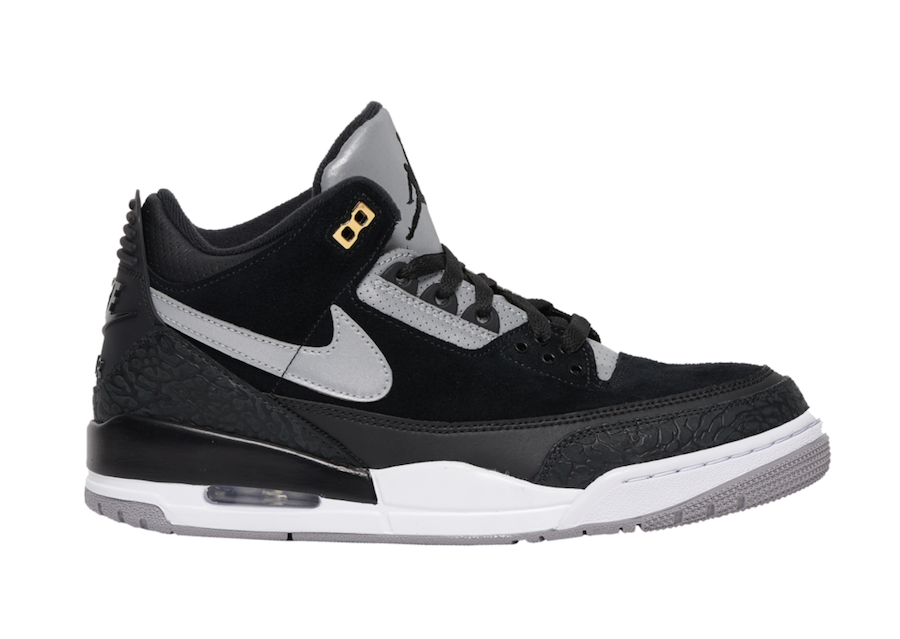 Air Jordan 3 Tinker Black Cement Gold CK4348-007 Release Date