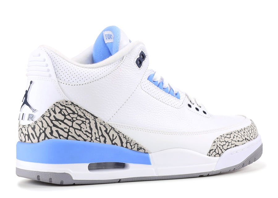 3s blue and white
