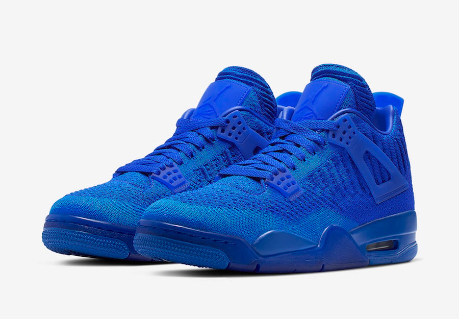 Air Jordan 4 Flyknit ‘Hyper Royal’ Official Images