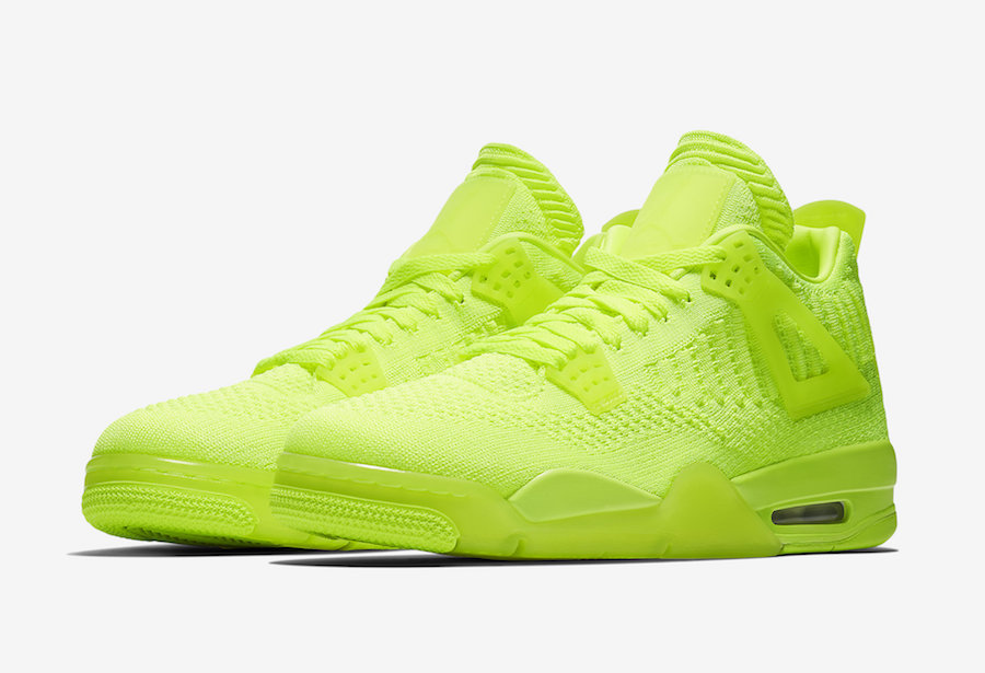 Air Jordan 4 Flyknit Volt AQ3559-700 Release Date + Info | SneakerFiles