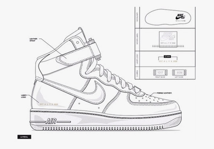 Alyx Nike Air Force 1 Release Date Info