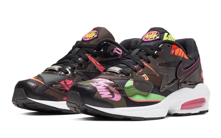 atmos Nike Air Max2 Light Black Alternate Release Info