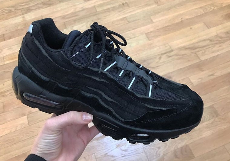 cdg air max 95 grey