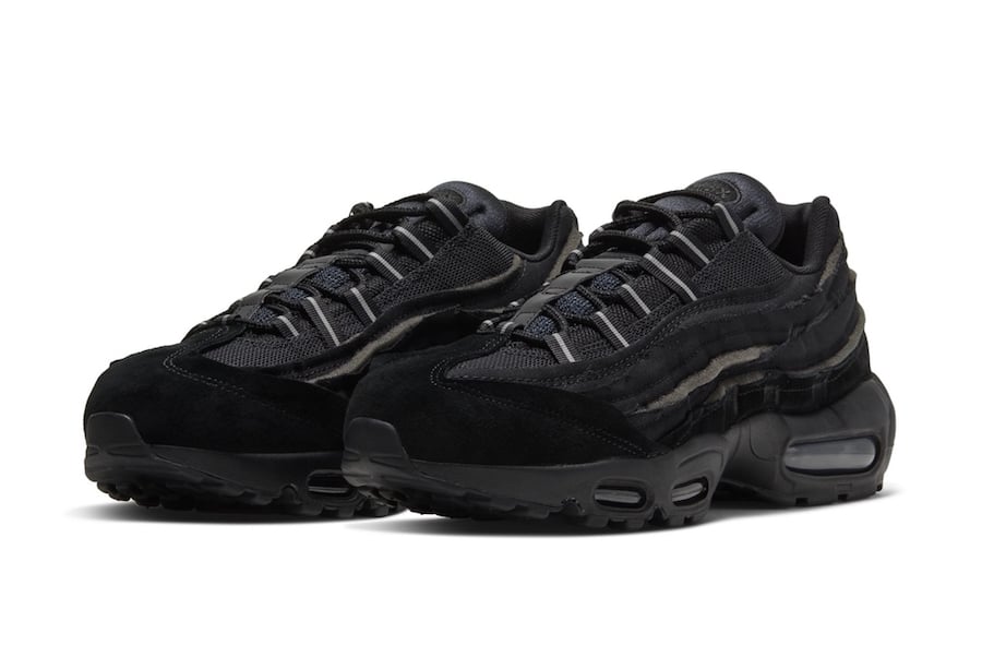 Comme des Garcons Nike Air Max 95 Black Release Date Info