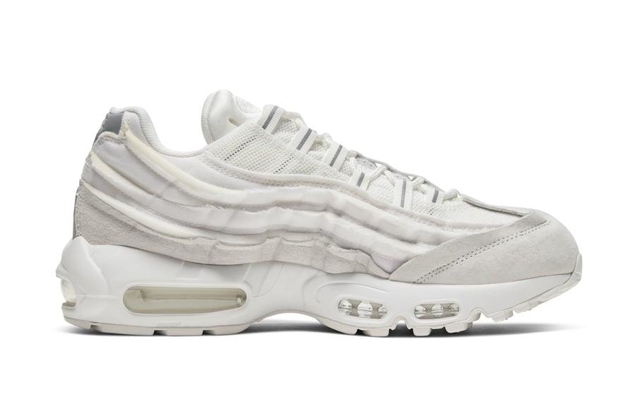 Comme des Garcons Nike Air Max 95 White Release Date Info