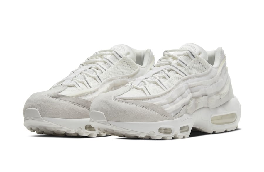 Comme des Garcons Nike Air Max 95 White Release Date Info