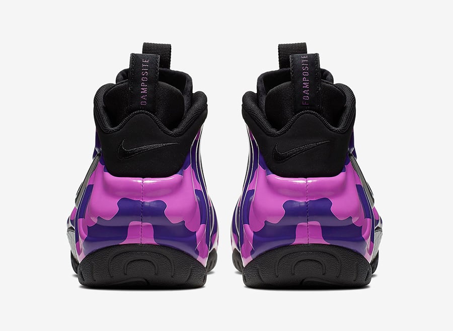 Nike Air Foamposite Pro Purple Camo 624041-012 Release Date