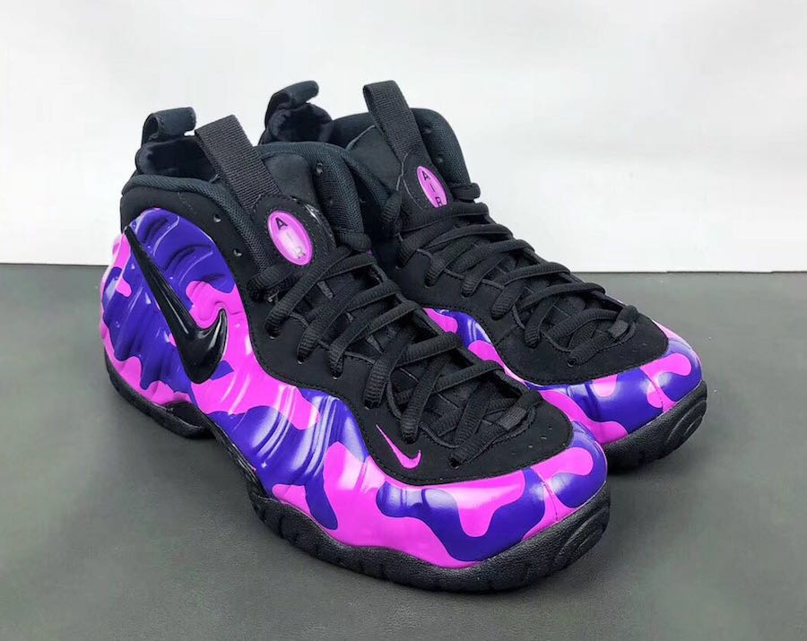 purple and pink foamposite
