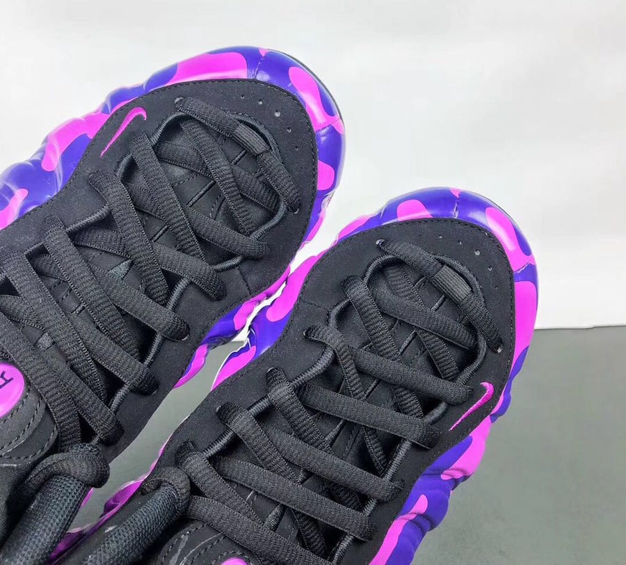 nike purple camo foamposite