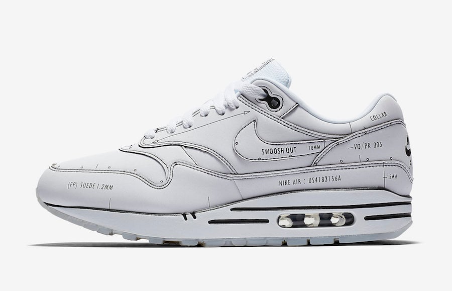 Nike Air Max 1 Sketch to Shelf CJ4286-100 Release Date Info