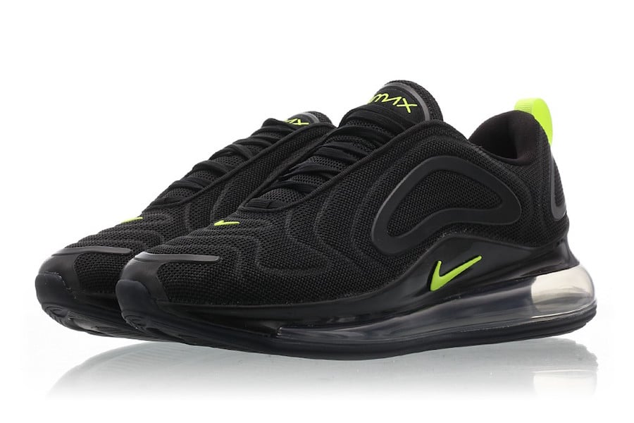 Nike Air Max 720 Black Volt Anthracite CD7626-001 Release Info