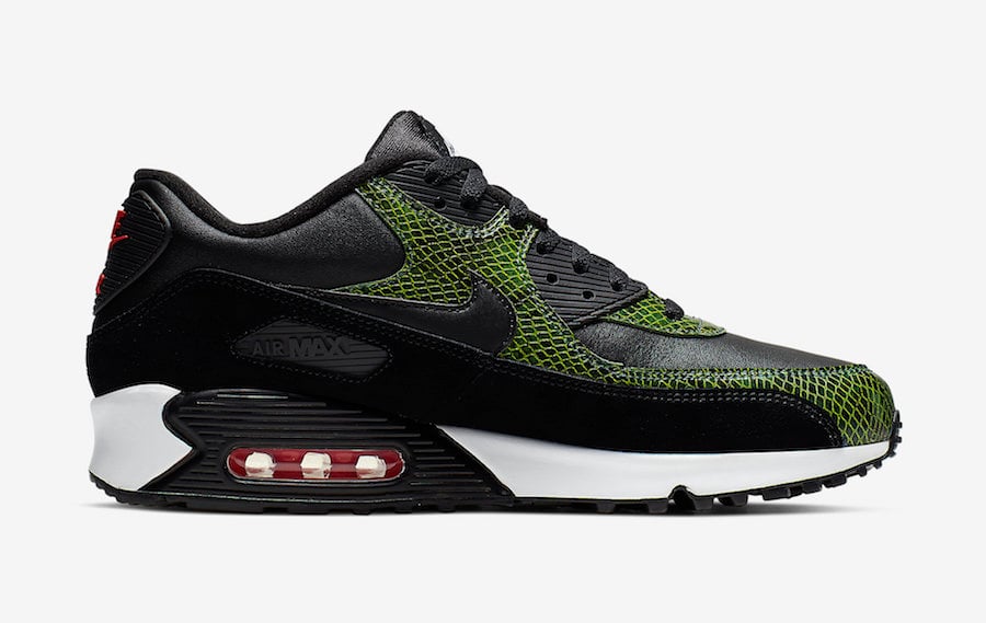 Nike Air Max 90 Green Python CD0916-001 Release Date Info