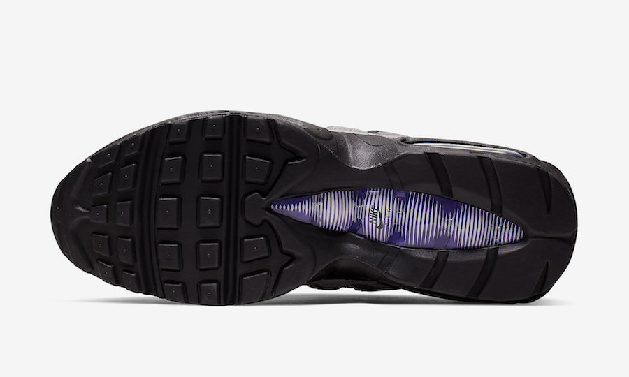 nike air max 95 black court purple