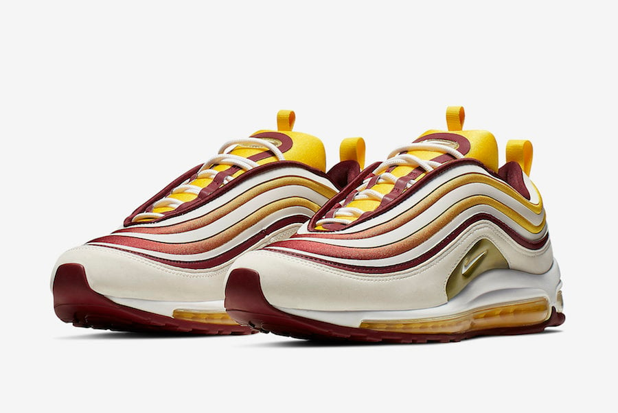 nike air max 97 red and yellow