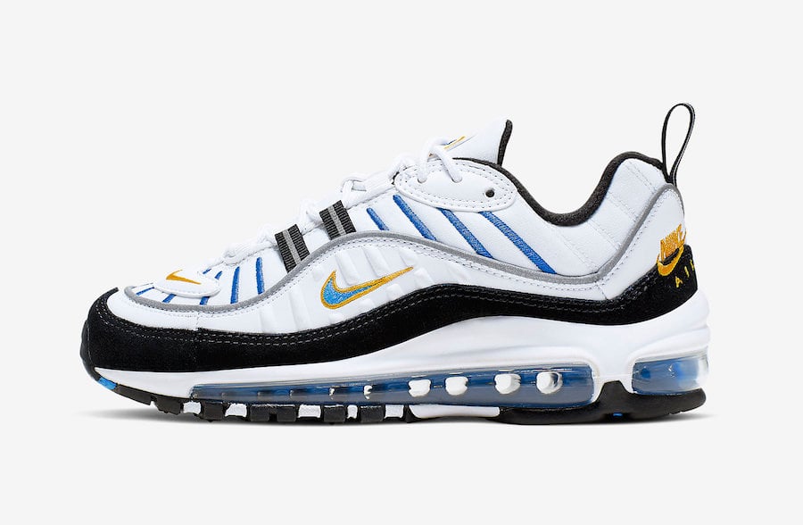 This Nike Air Max 98 Features Nike Air Branding on the Heels