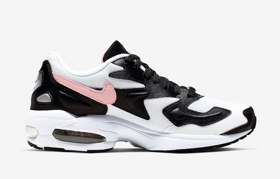Nike Air Max2 Light Black White Pink AO3195-101 Release Date Info