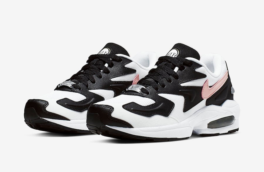 Nike Air Max2 Light Black White Pink AO3195-101 Release Date Info