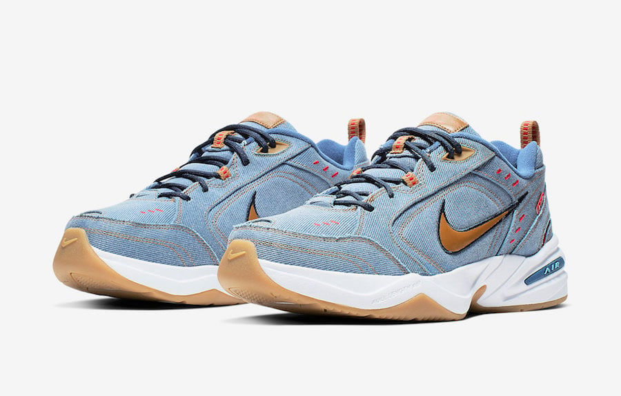 Nike Air Monarch 4 Denim AV6676-400 Release Info