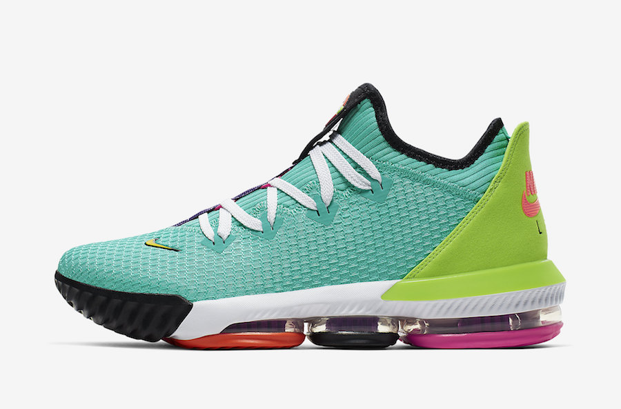 Nike LeBron 16 Low Hyper Jade CI2668-301 Release Date Info