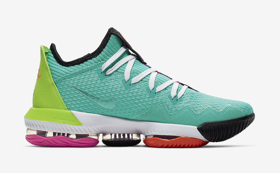 Nike LeBron 16 Low Hyper Jade CI2668-301 Release Date Info