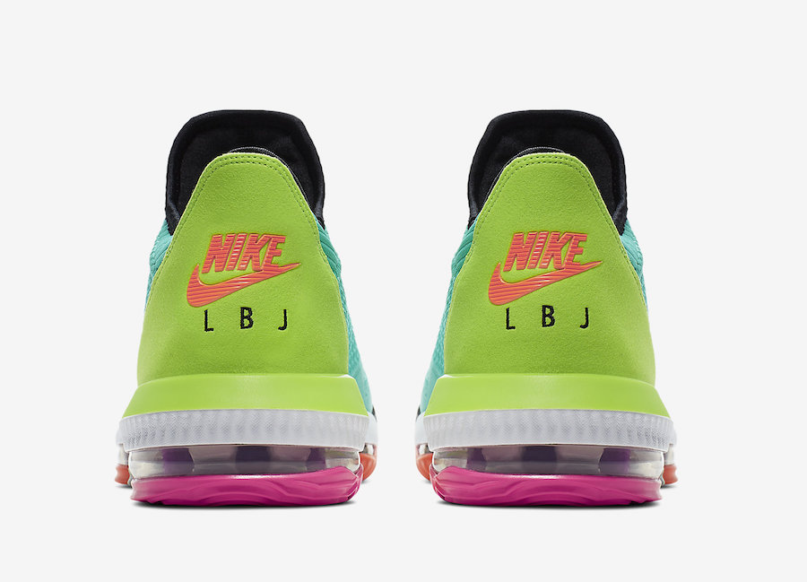 Nike LeBron 16 Low Hyper Jade CI2668-301 Release Date Info