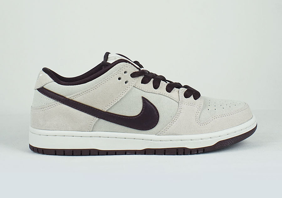 Nike SB Dunk Low in Desert Sand and Mahogany