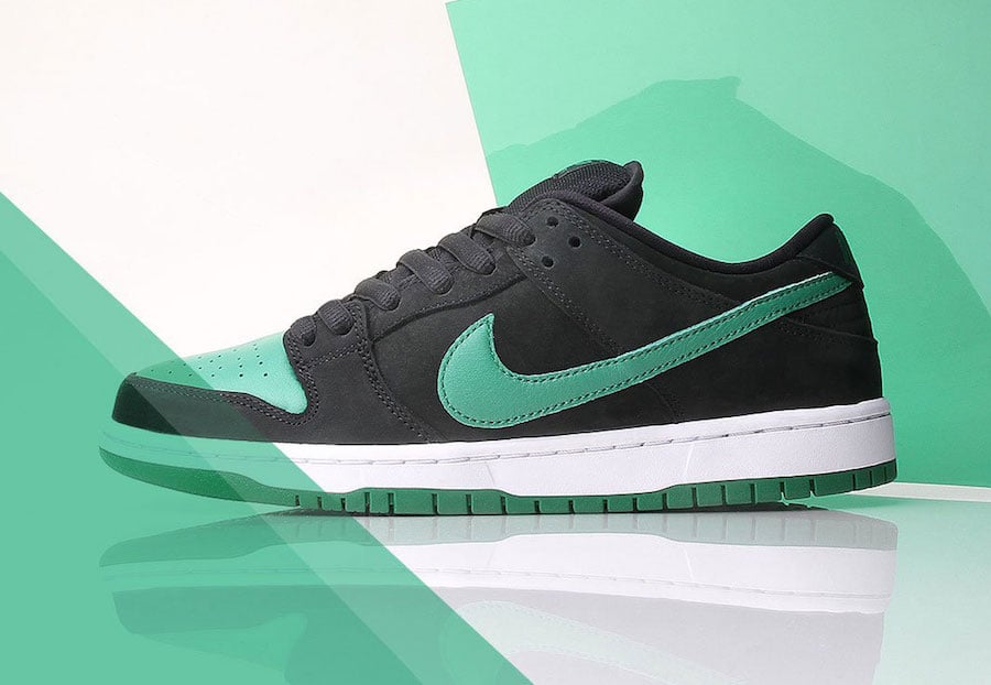 Nike SB Dunk Low J-Pack Black Pine Green BQ6817-005 Release Date Info