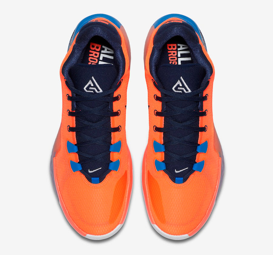 Nike Zoom Freak 1 Total Orange BQ5422-800 Release Date Info