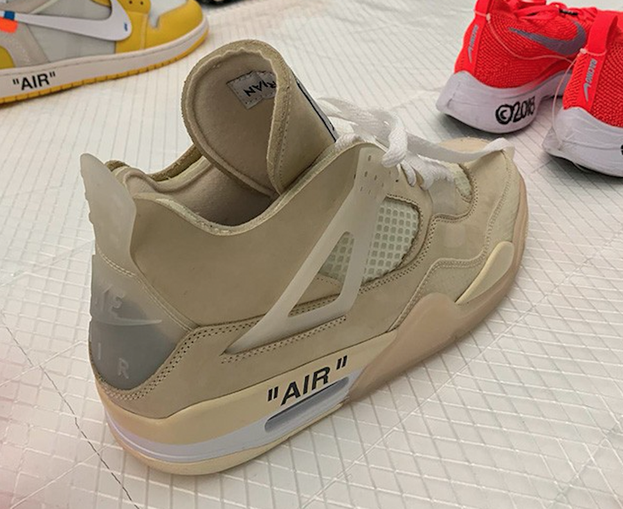 Off-White Air Jordan 4 Samples | SneakerFiles