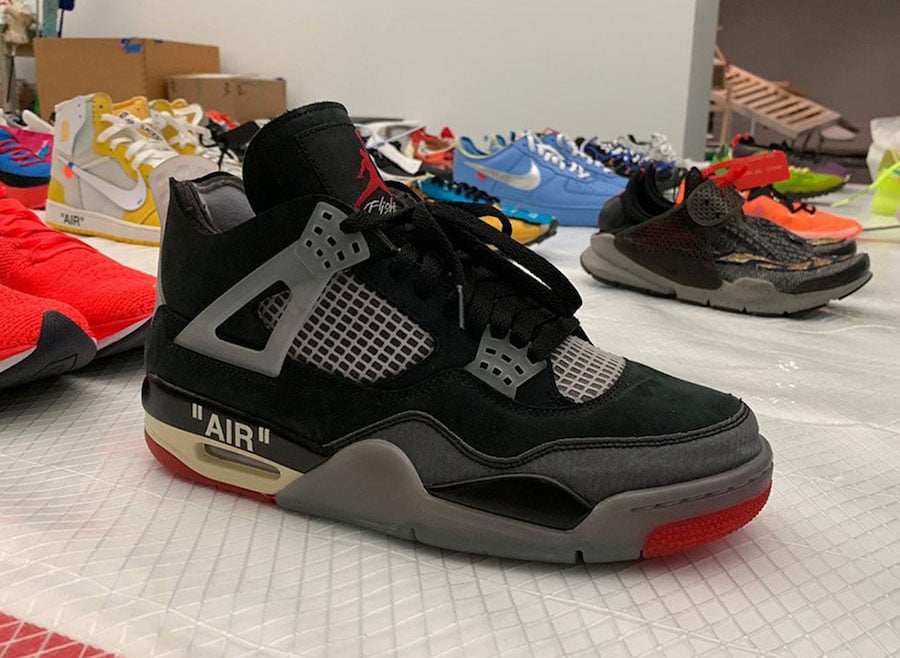 nike air jordan off white 4