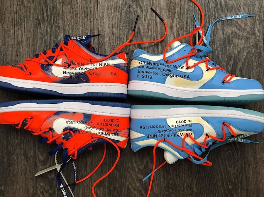 Off-White x Futura x Nike Dunk Lows Rumored to Release in 2021