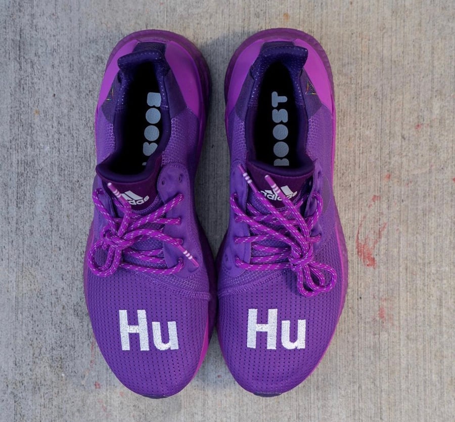 Pharrell adidas Solar Hu Glide Purple Release Date Info
