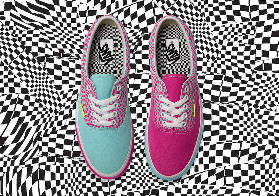 size Vans Era Warped Check Release Info