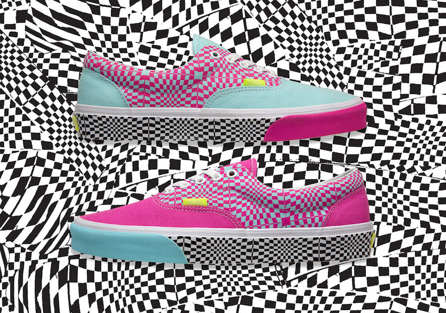 size Vans Era Warped Check Release Info