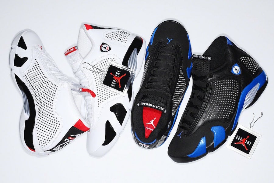 Supreme x Air Jordan 14 Release Details