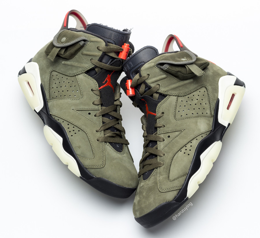 Travis Scott Air Jordan 6 3M Glow in the Dark CN1084-200 Release Info