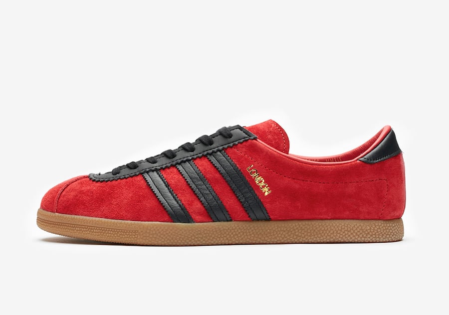 adidas City Series London Red Suede EE5723 Release Date Info