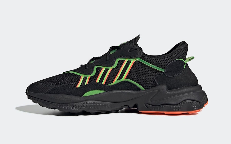 adidas Ozweego Black Orange Green EE5696 Release Date Info