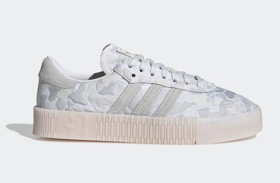 adidas Sambarose Camo EE4677 EE4676 Release Date