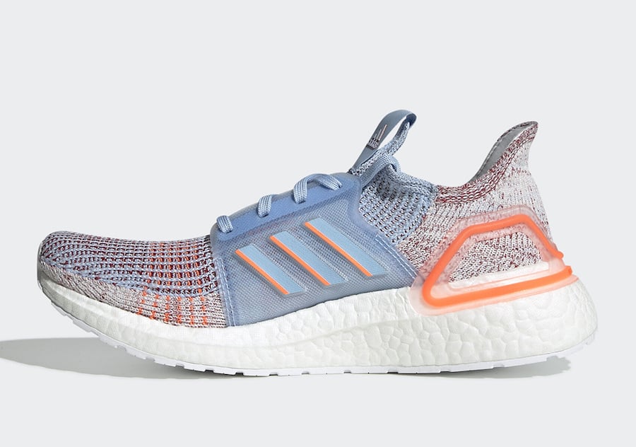 adidas Ultra Boost 2019 Glow Blue Coral G27483 Release Date Info ...