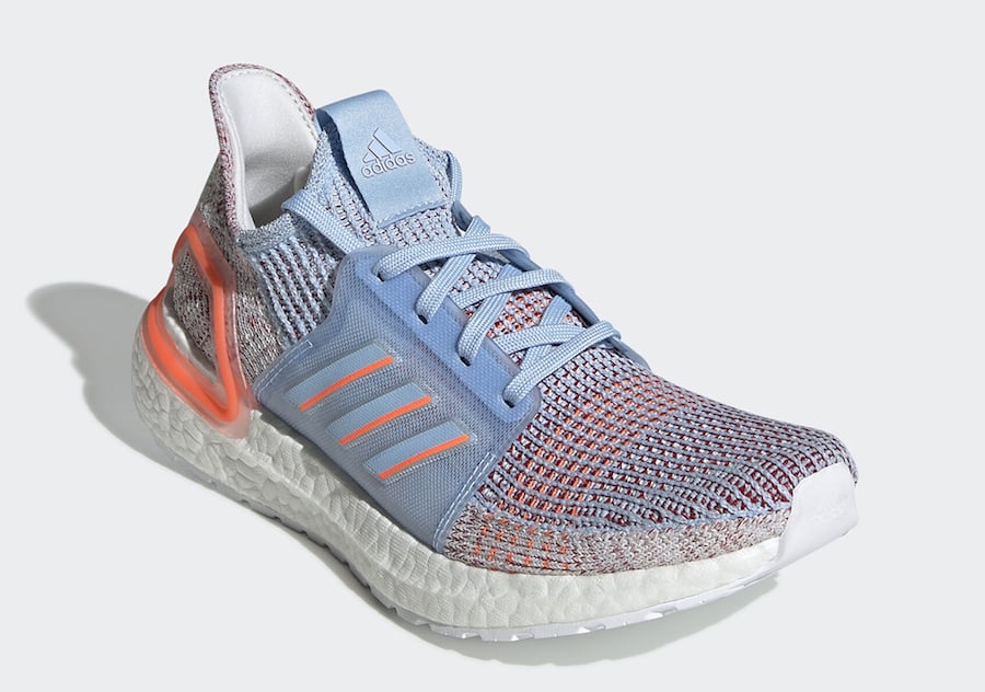 adidas Ultra Boost 2019 Glow Blue Coral G27483 Release Date Info