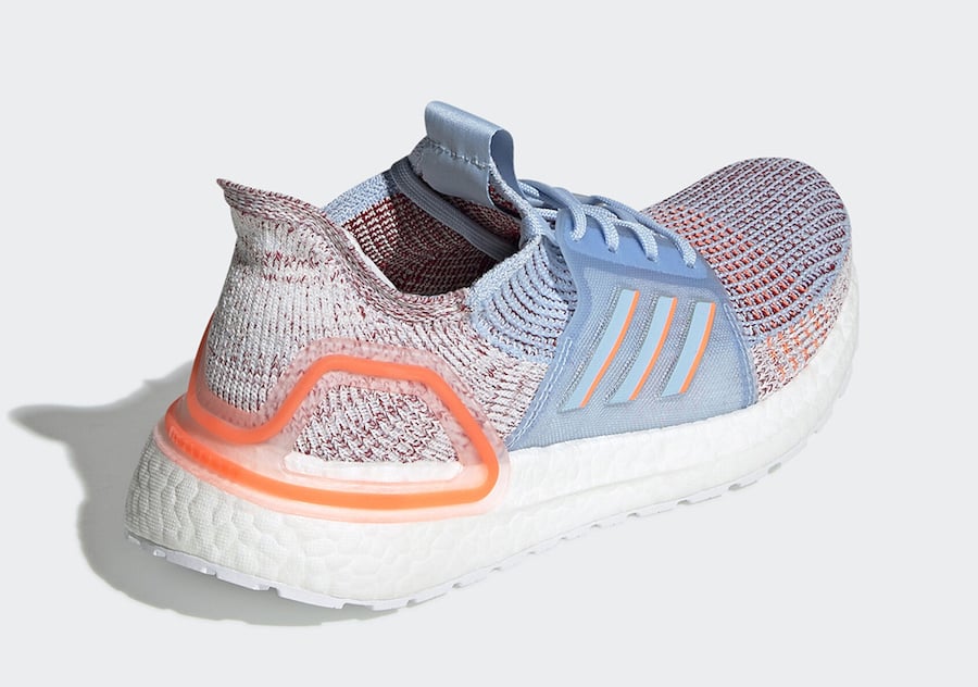adidas Ultra Boost 2019 Glow Blue Coral G27483 Release Date Info